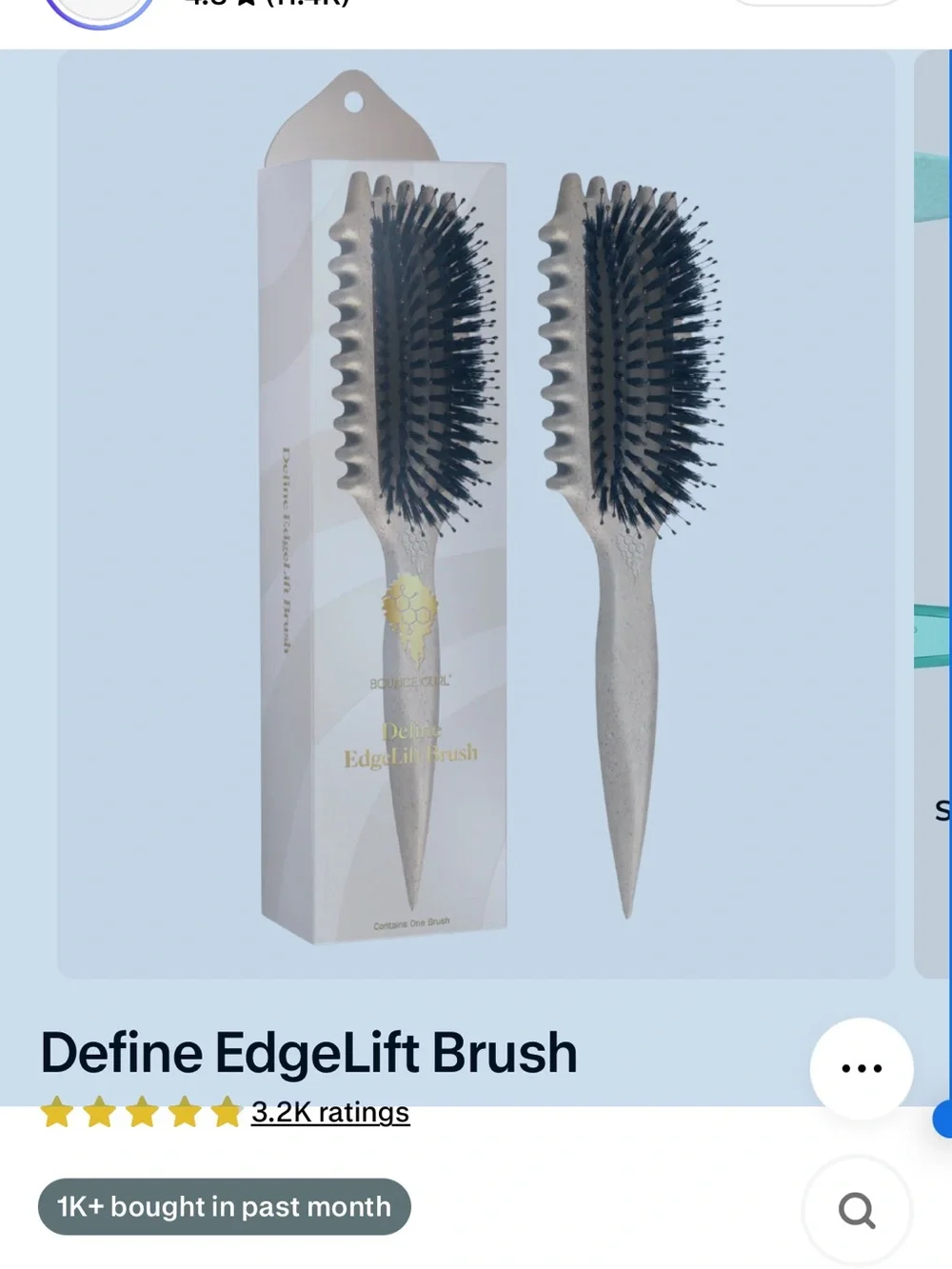 Bounce Curl Hair Oil + Edge Lift Brush + WET Brush - Picture 5 of 5